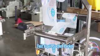 Small bag liquid packaging machine